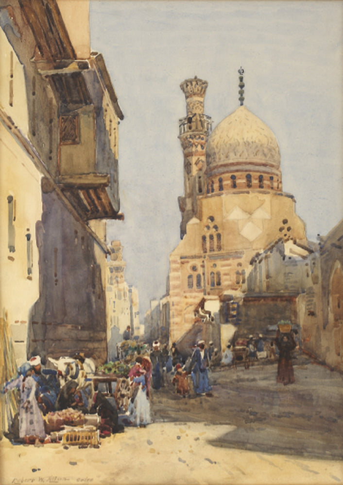 Cairo Watercolor by Alexis Hinsberger